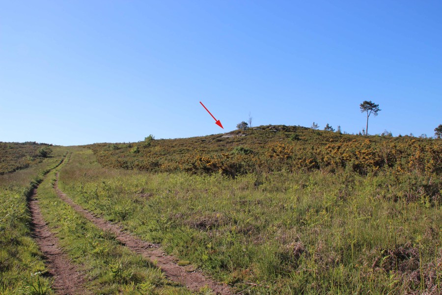 Localización do Monte Piquiño